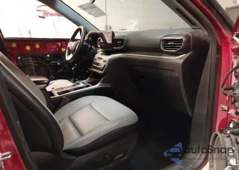 2021 Ford Explorer Xlt z USA, uszkodzony, nr VIN 1FMSK7DH9MGA16458